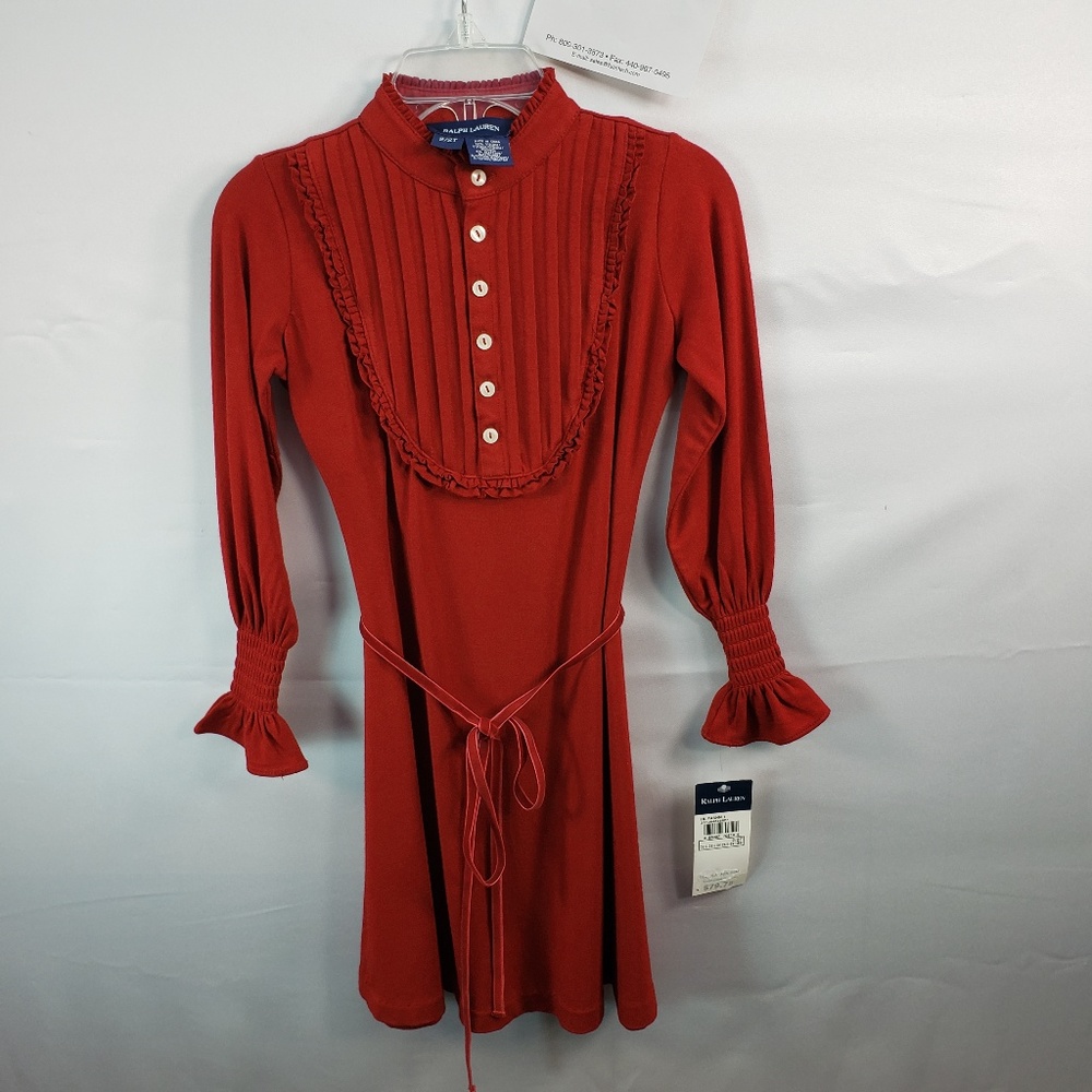 RALPH LAUREN POLO LONG SLEEVE DRESS